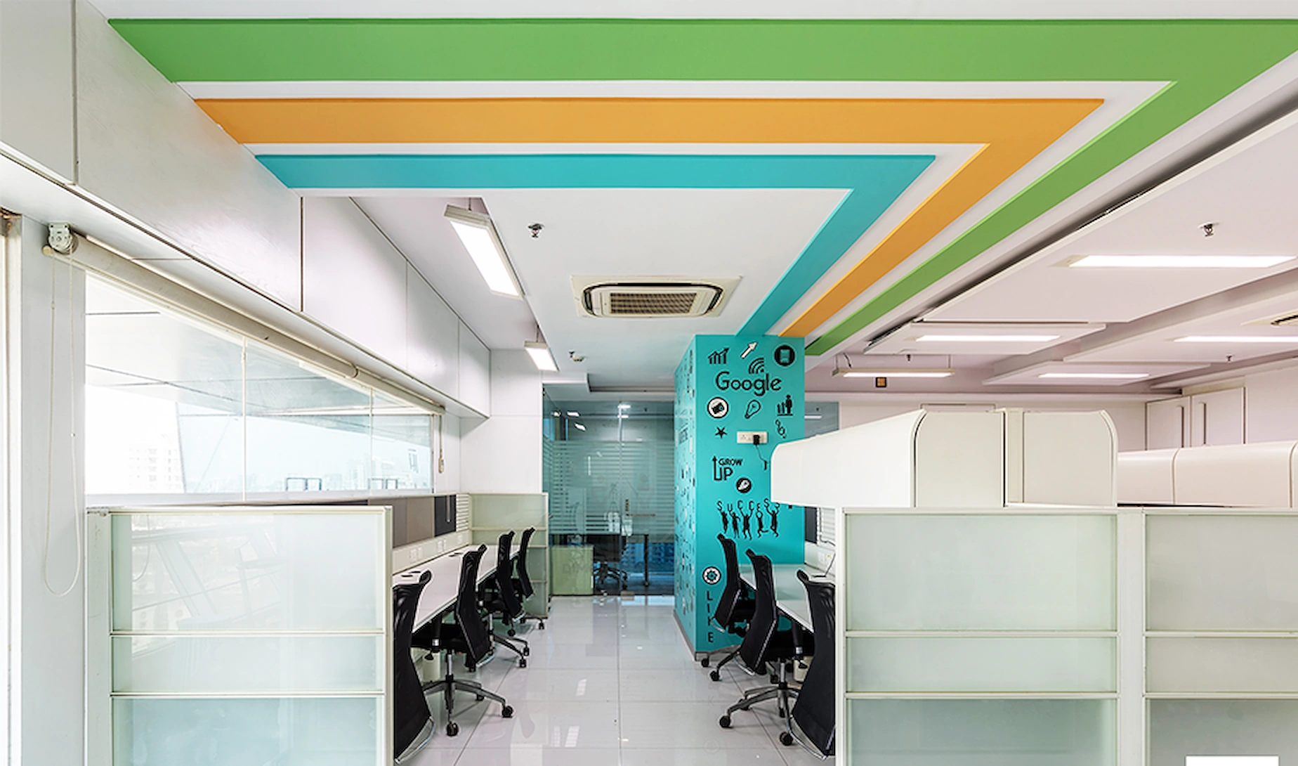Staff Area — Infidigit, corporate office in Mumbai by Dimora Designz